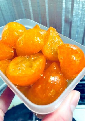 てりてりじゅわっ✨金柑の蜂蜜入コンポート-レシピのメイン写真