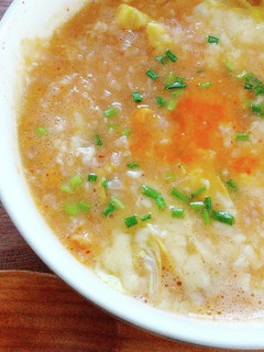 レンジで簡単!キムチチーズ粥☆-レシピのメイン写真