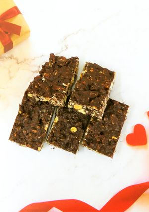 きくいもパウダー入オートミールチョコバー-レシピのメイン写真