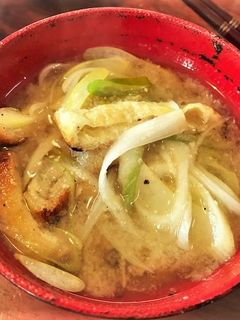 炙り油揚げの味噌汁-レシピのメイン写真
