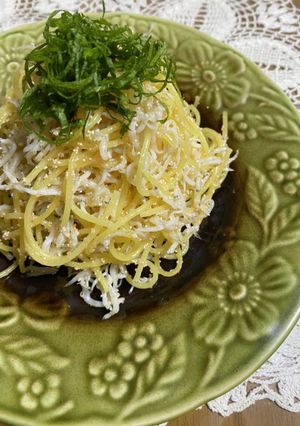 味付け不要！たらことじゃこの旨いパスタ！-レシピのメイン写真