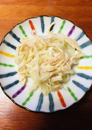 大根とサラダチキンor鶏ハムの和風サラダ-レシピのメイン写真