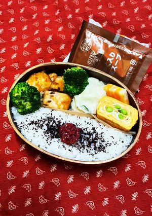 2/7 メカジキ照り焼き弁当-レシピのメイン写真