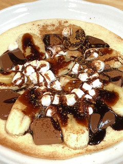 簡単☆トルティーヤでチョコバナナクレープ-レシピのメイン写真