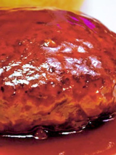肉汁?ハンバーグ-レシピのメイン写真