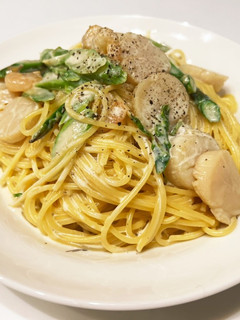 簡単なのに本格的!!和風クリームパスタ-レシピのメイン写真