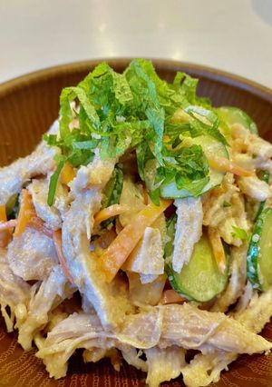 後もう一品！明太チキンサラダおつまみにも-レシピのメイン写真