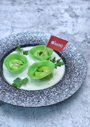 かぼちゃとリコッタのOMNI餃子-レシピのメイン写真
