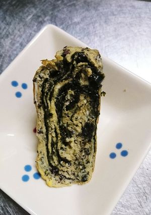 海苔入れてゆかりのだし巻き玉子〜♪♪♪-レシピのメイン写真