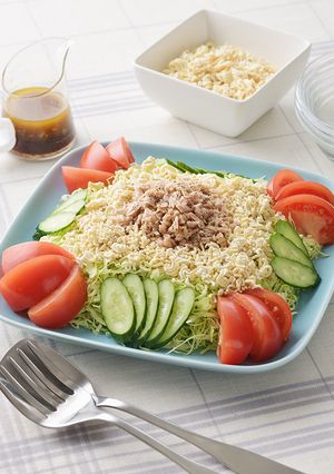 サッポロ一番 パリパリラーメンサラダ-レシピのメイン写真