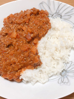 トマト缶でつくる簡単キーマカレー-レシピのメイン写真