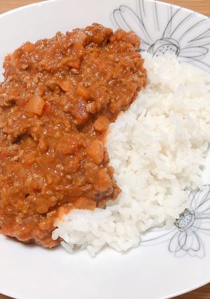 トマト缶でつくる簡単キーマカレー-レシピのメイン写真