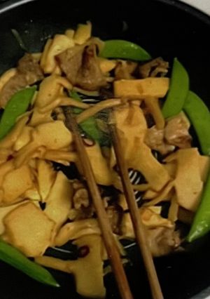 筍と豚肉炒め-レシピのメイン写真