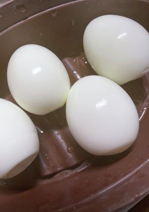 がびょうなんて要らないゆで卵-レシピのメイン写真