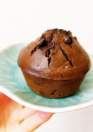 米粉のオレンジチョコチップマフィン-レシピのメイン写真