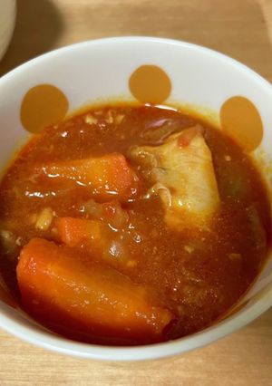 圧力鍋で簡単美味しい。チキントマト煮-レシピのメイン写真