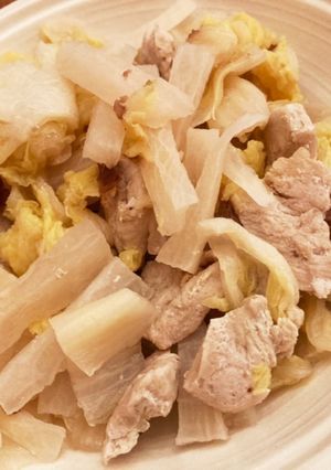 さっぱり 梅豚大根-レシピのメイン写真