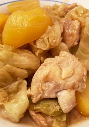 鶏じゃが ピリ辛 味噌煮込み-レシピのメイン写真