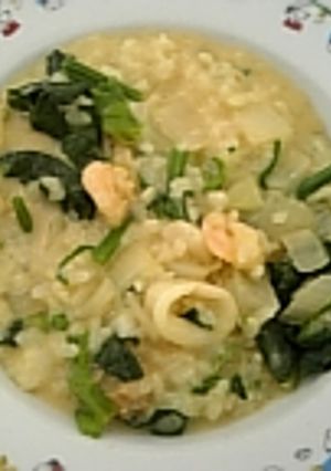 ヘルシー★クリームカレーリゾット-レシピのメイン写真