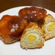 うずらの卵入り鶏肉団子の甘酢あんかけ♬
