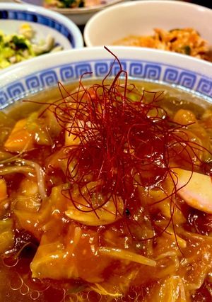 味覇で超簡単★麻婆餡掛けタンメン★-レシピのメイン写真