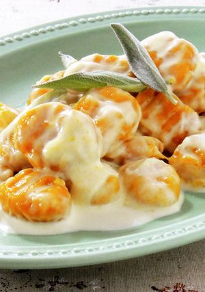 かぼちゃのニョッキ（介護食）-レシピのメイン写真