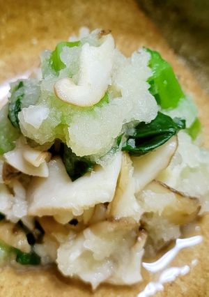 【適塩レシピ】青菜のみぞれ和え-レシピのメイン写真