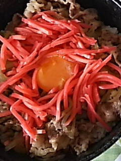 平凡牛丼です-レシピのメイン写真