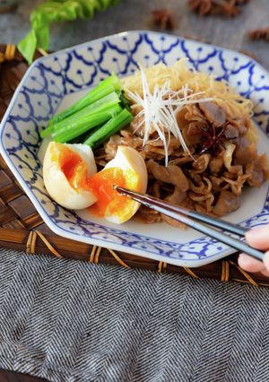 甘辛♪ルーロー飯風 焼きビーフン-レシピのメイン写真