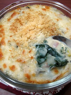 残り物で簡単!ほうれん草&豆腐グラタン-レシピのメイン写真