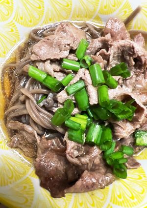 肉そば-レシピのメイン写真