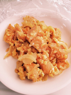 冷凍唐揚げで親子丼-レシピのメイン写真