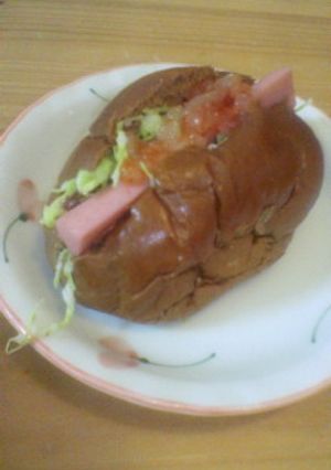 おさかなソーセージdeチリドッグ-レシピのメイン写真