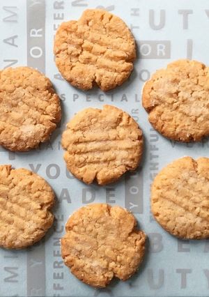 簡単素朴なオートミールクッキー-レシピのメイン写真