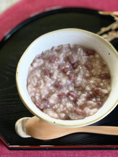 【やまなしの食】あずき粥-レシピのメイン写真