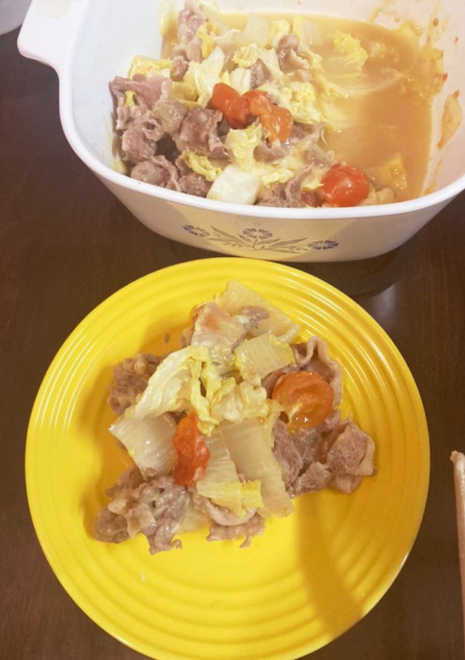 豚こまと白菜のレンジ煮-レシピのメイン写真