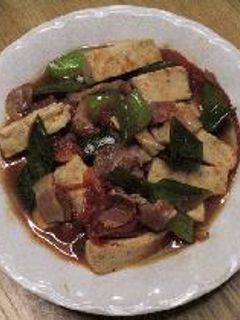 豆腐とトマトのピリ辛炒め-レシピのメイン写真