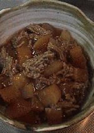大根とひき肉の煮物-レシピのメイン写真
