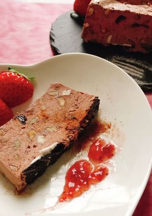 バレンタインにも♡チョコレートカッサータ-レシピのメイン写真