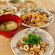 竹輪と納豆の味噌和え