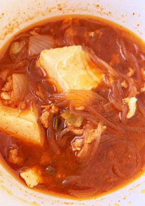 辛いおぼろ豆腐スープ-レシピのメイン写真