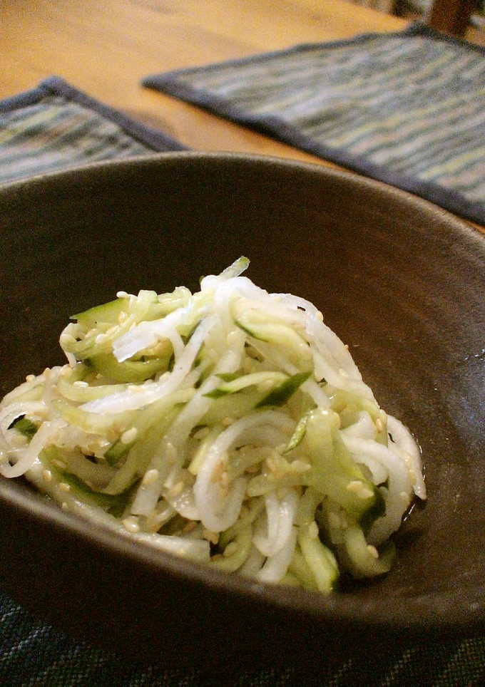＊大根と胡瓜の酢の物＊-レシピのメイン写真