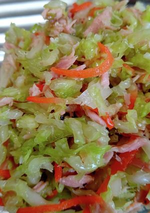 キャベツとツナの中華風サラダ-レシピのメイン写真