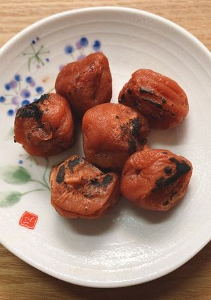 焼き梅干し-レシピのメイン写真