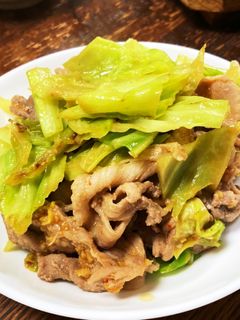 豚こま肉でホイコーロー風炒め-レシピのメイン写真