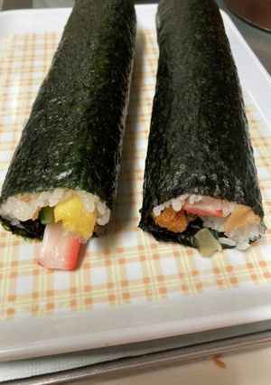 簡単に酢飯で巻き寿司！-レシピのメイン写真