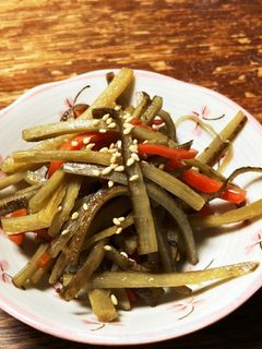 きんぴらごぼう-レシピのメイン写真