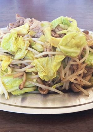 ソース焼きそば(そば抜き)-レシピのメイン写真