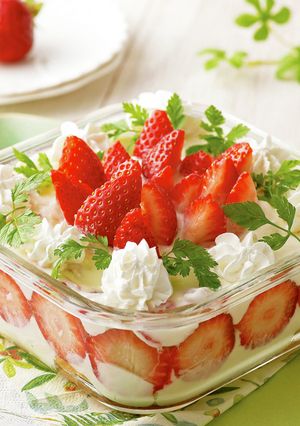 いちごのスコップケーキ-レシピのメイン写真