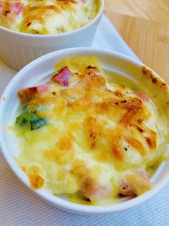 トロうま!ねぎと里芋のクリームグラタン-レシピのメイン写真